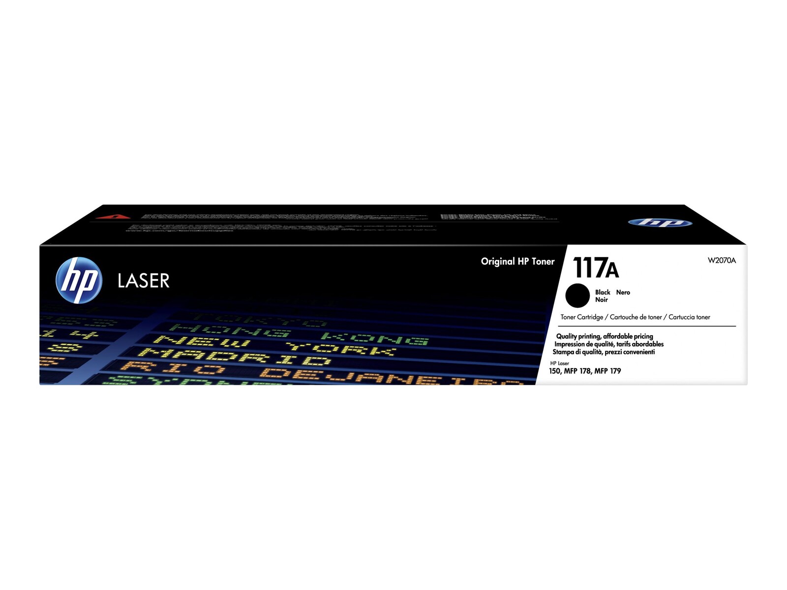 HP 117A črni originalni laserski toner