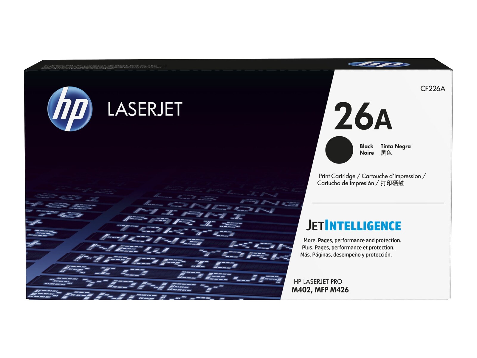 HP 26A originalna kartuša s tonerjem, črna