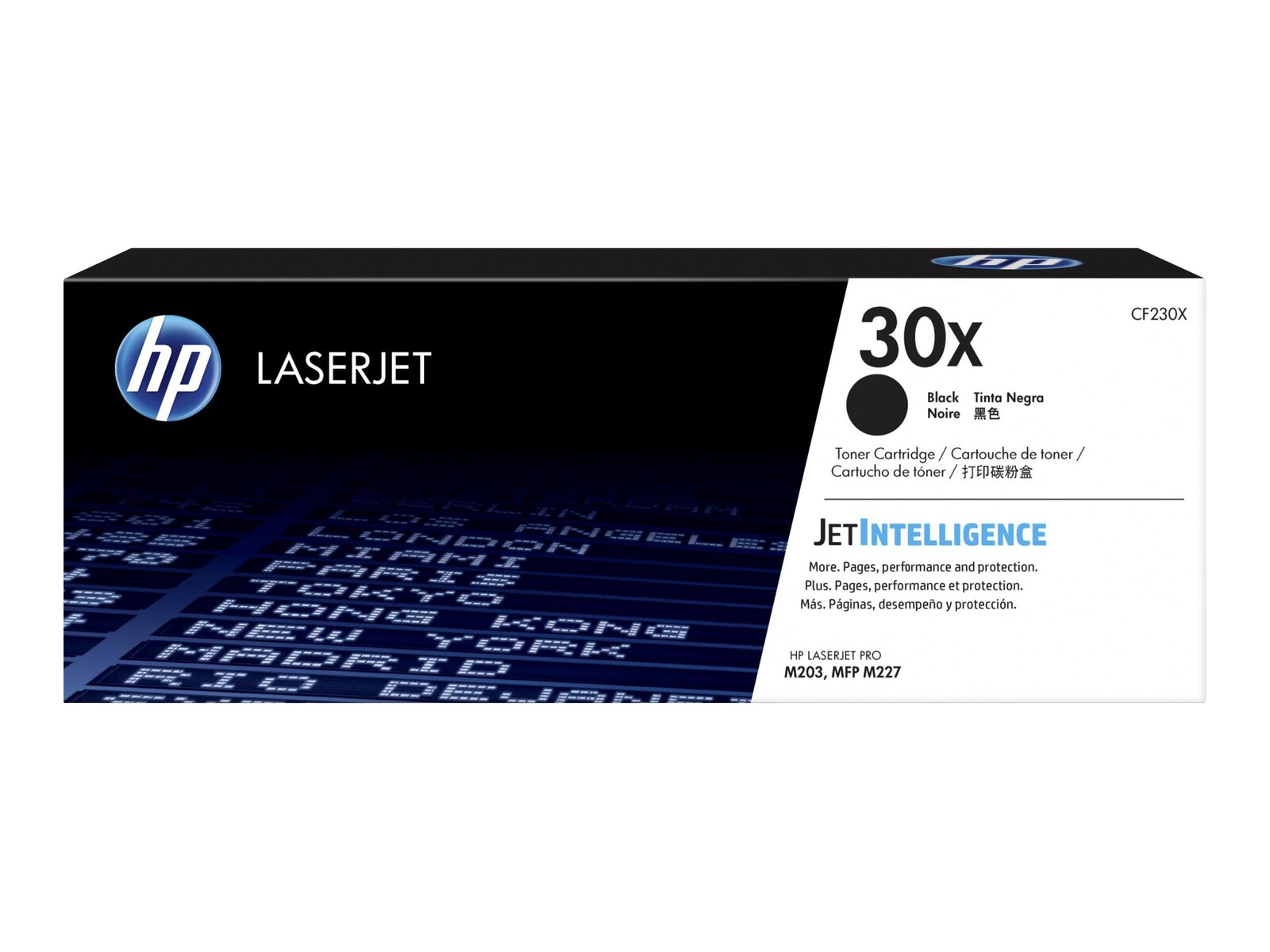 HP 30X originalna kartuša s tonerjem za LaserJet, visoke zmogljivosti, črna (XL)