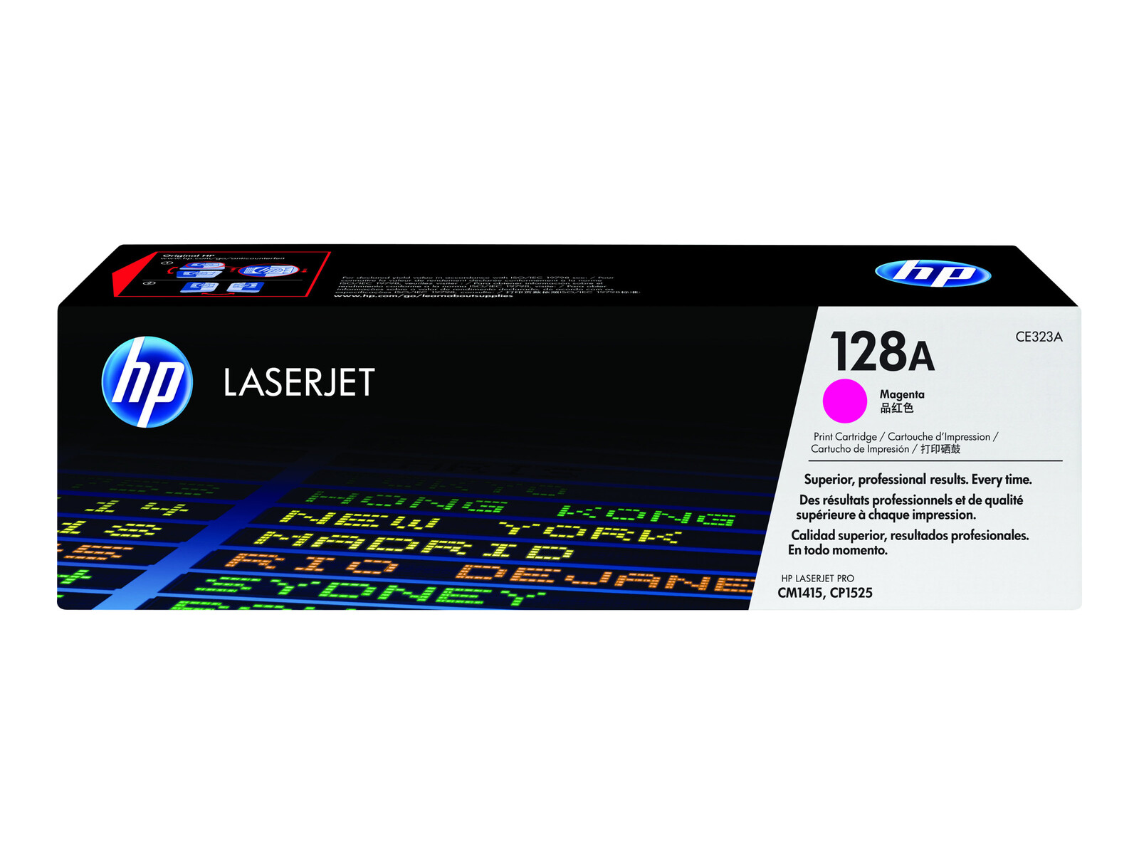 HP 128A LaserJet originalna tonerska kartuša v barvi magenta, standardne zmogljivosti 1.300 strani, 1 kos