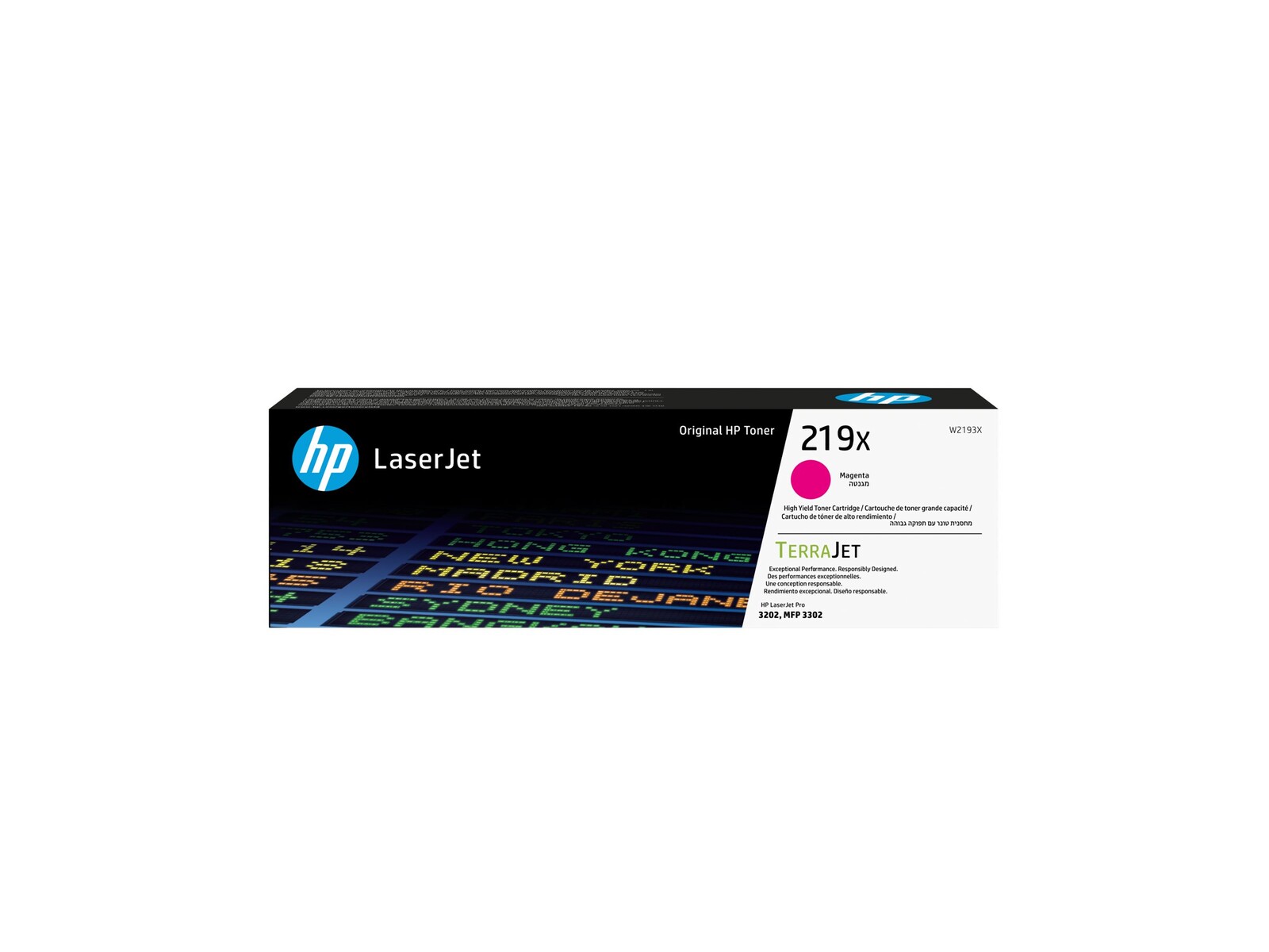 HP 219X visokozmogljiv magenta originalni toner za LaserJet