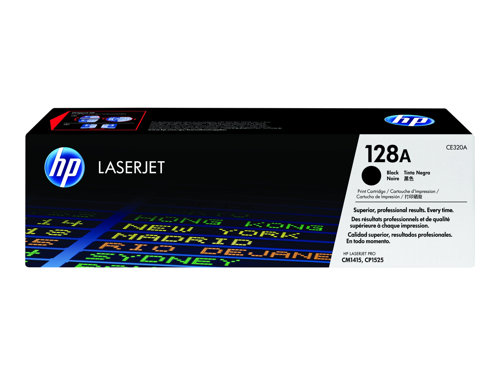 HP 128A LaserJet originalna črna kartuša s tonerjem, standardna zmogljivost, 2.000 strani, 1 kos