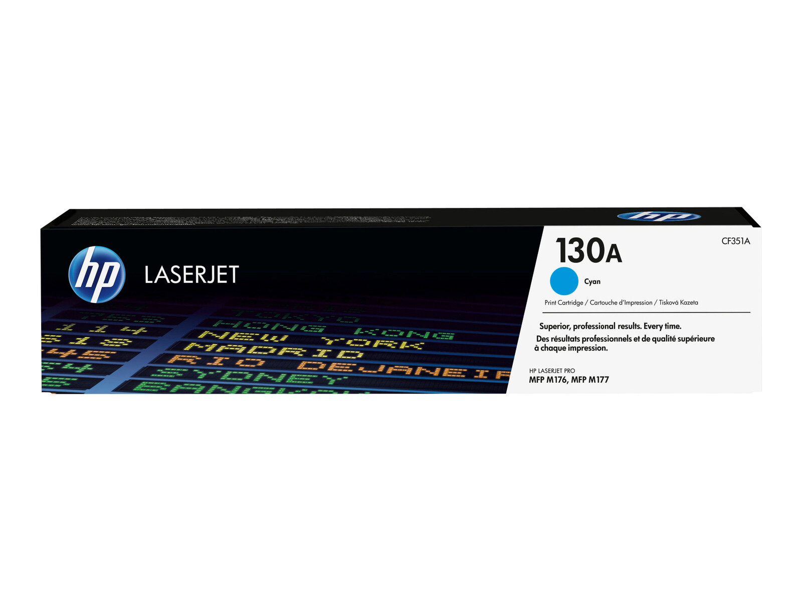 HP 130A originalna tonerska kartuša Cyan, standardna zmogljivost, 1.000 strani, 1 kos