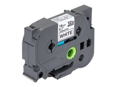 BROTHER TZE241 črno na beli trak 18 mm