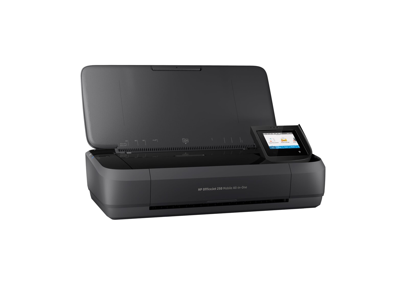 HP OfficeJet 250 Mobile vse-v-enem barvni brizgalni tiskalnik z Wi-Fi in USB 2.0 za tiskanje, skeniranje in kopiranje, 7 strani/min