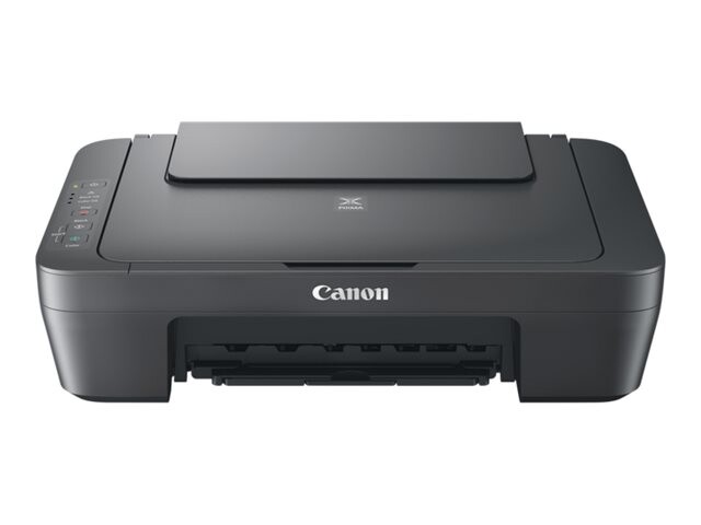 Canon PIXMA MG2551S, barvni brizgalni večfunkcijski tiskalnik (MFP) za format A4 (216×297 mm), hitrost tiska do 8 ipm, kaseta za 60 listov in povezava USB.