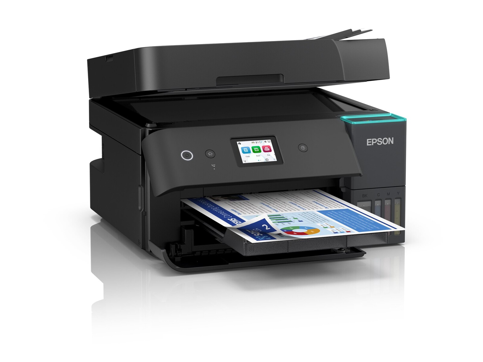 EPSON EcoTank L6390 večfunkcijski tiskalnik, črna